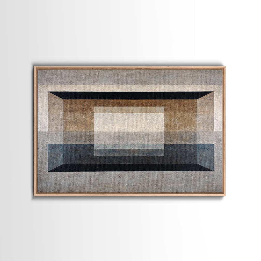 Modern Geometric Composition Canvas Print, Hotel Art, Abstract Art, Hotel Decor, Fine Art, Boutique, Gallery Wall Art, HOT-3x2-83