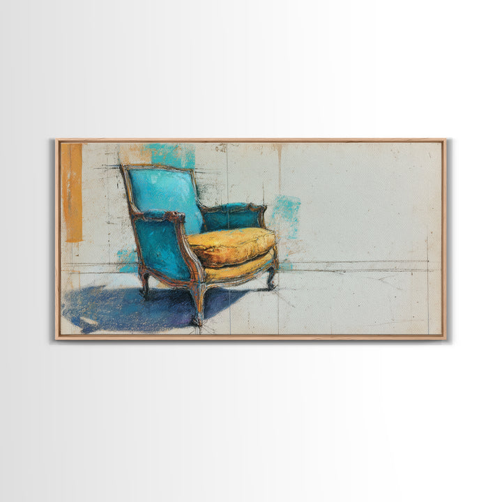 Braided Hairstyle Study Framed Canvas Print, Hair Salon Art, Art, Living Room Decor, Fine Art, Style, Black Art Prints, HSA-2x1-7