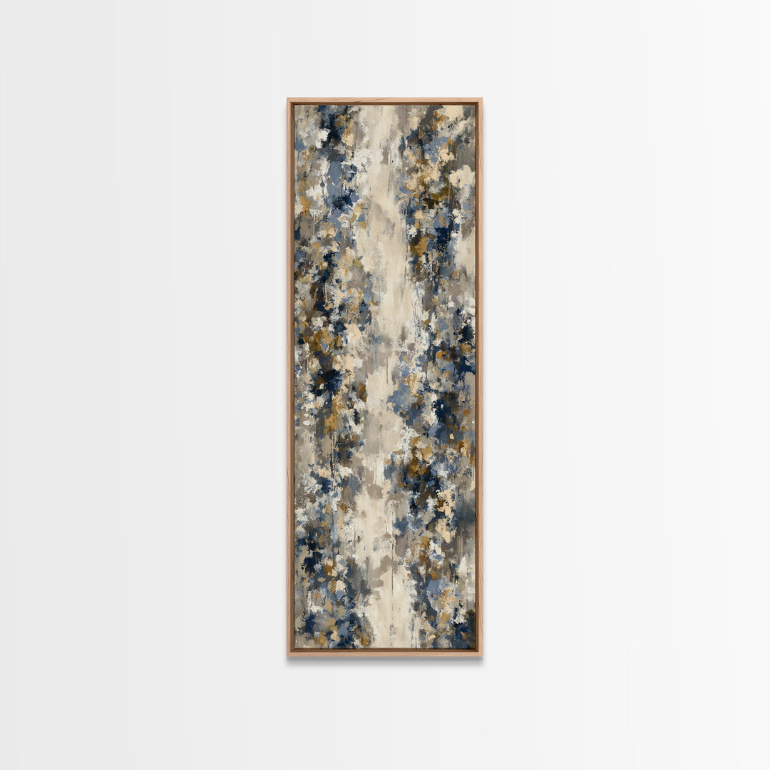 Garden Path Covered Canvas Print, Impressionist Art, Gallery Decor, Living Room Decor, Fine Art, Impression, Wall Art, IMP-1x3-38