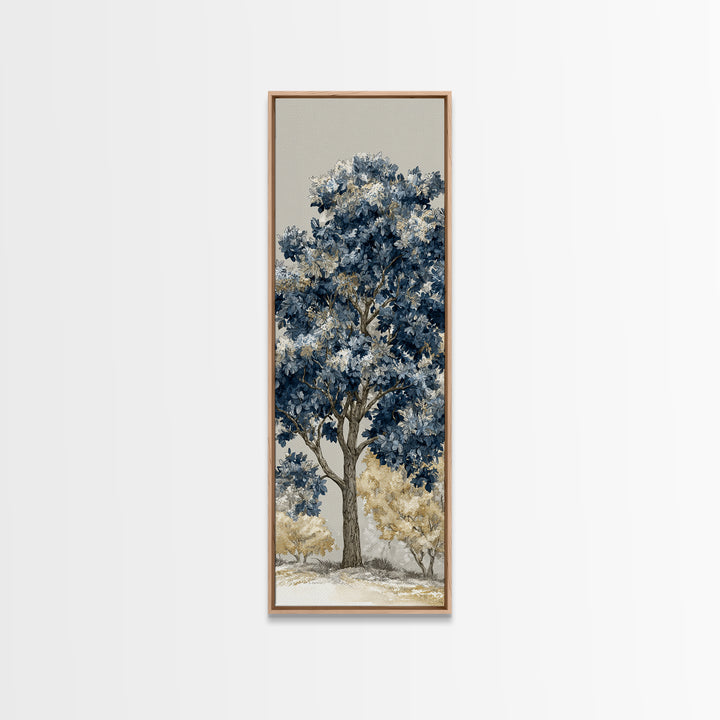 Apple Tree in Summer Orchard Canvas Print, Impressionist Art, Wall Decor, Living Room Decor, Impression, Horizontal Wall Art, IMP-1x3-77