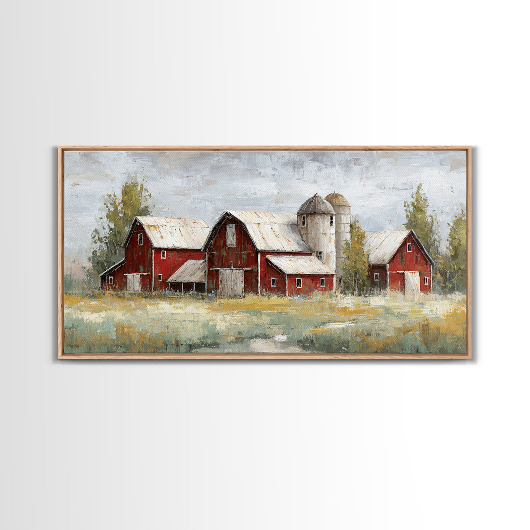 Country Lane with Flickering Sunlight Canvas Print, Impressionist Art, Living Room Decor, Watercolor Art, Impression, IMP-2x1-66