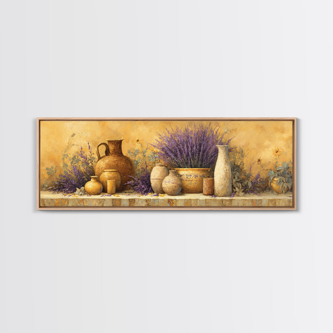 Sunset over Lavender Field Canvas Print, Impressionist Art, Printable Wall Art, Living Room Decor, Fine Art, Impression, IMP-3x1-30