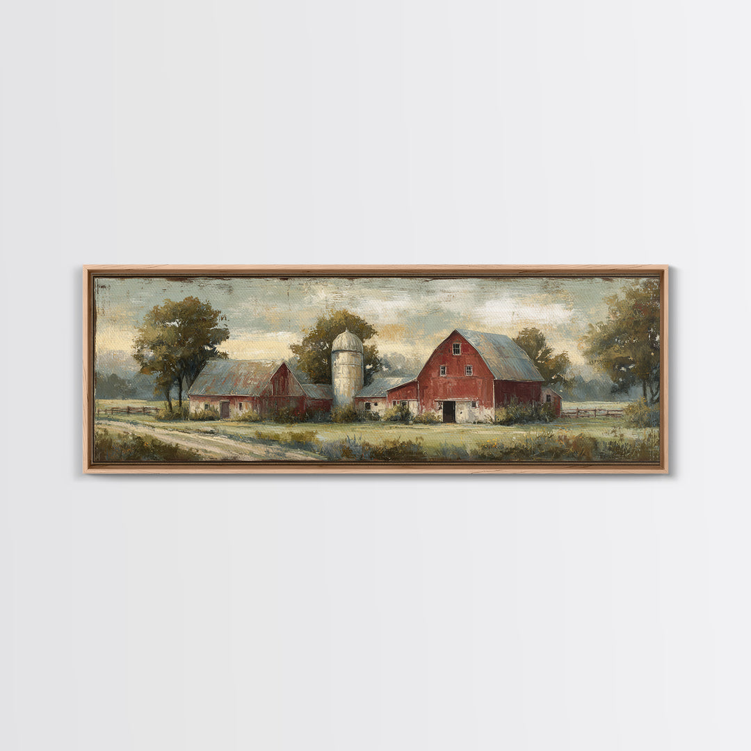 Country Lane with Flickering Sunlight Canvas Print, Impressionist Art, Boho Decor, Living Room Decor, Oil Painting, Impression, IMP-3x1-62