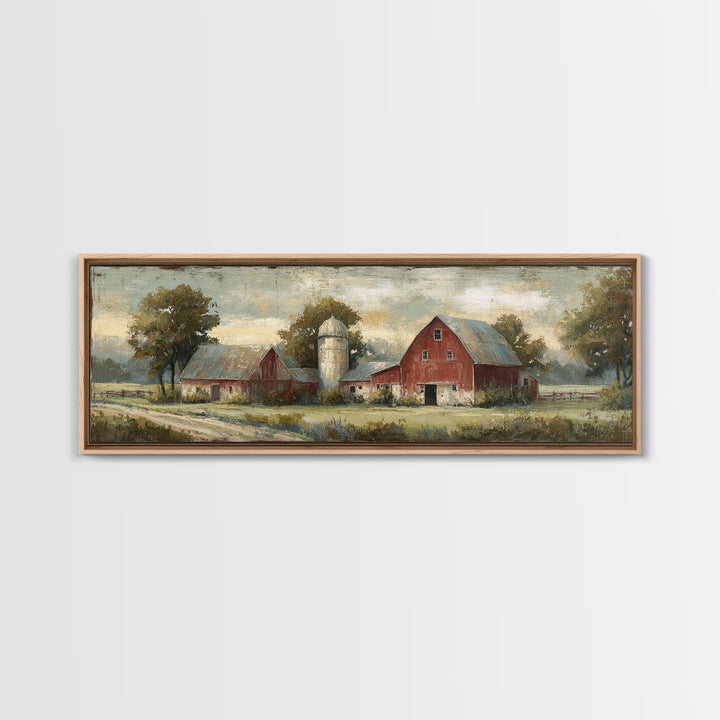 Country Lane with Flickering Sunlight Canvas Print, Impressionist Art, Boho Decor, Living Room Decor, Oil Painting, Impression, IMP-3x1-62