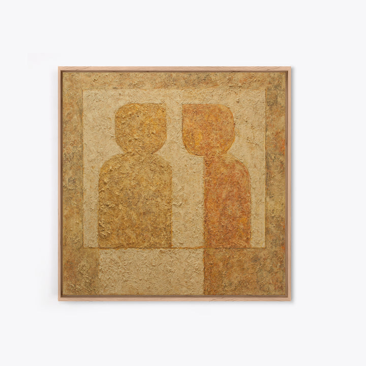 Single Line Couple Embracing Softly Canvas Print, Line Art, Neutral Decor, Living Room Decor, Abstract Art, Line, Wall Decor, LIN-1x1-50
