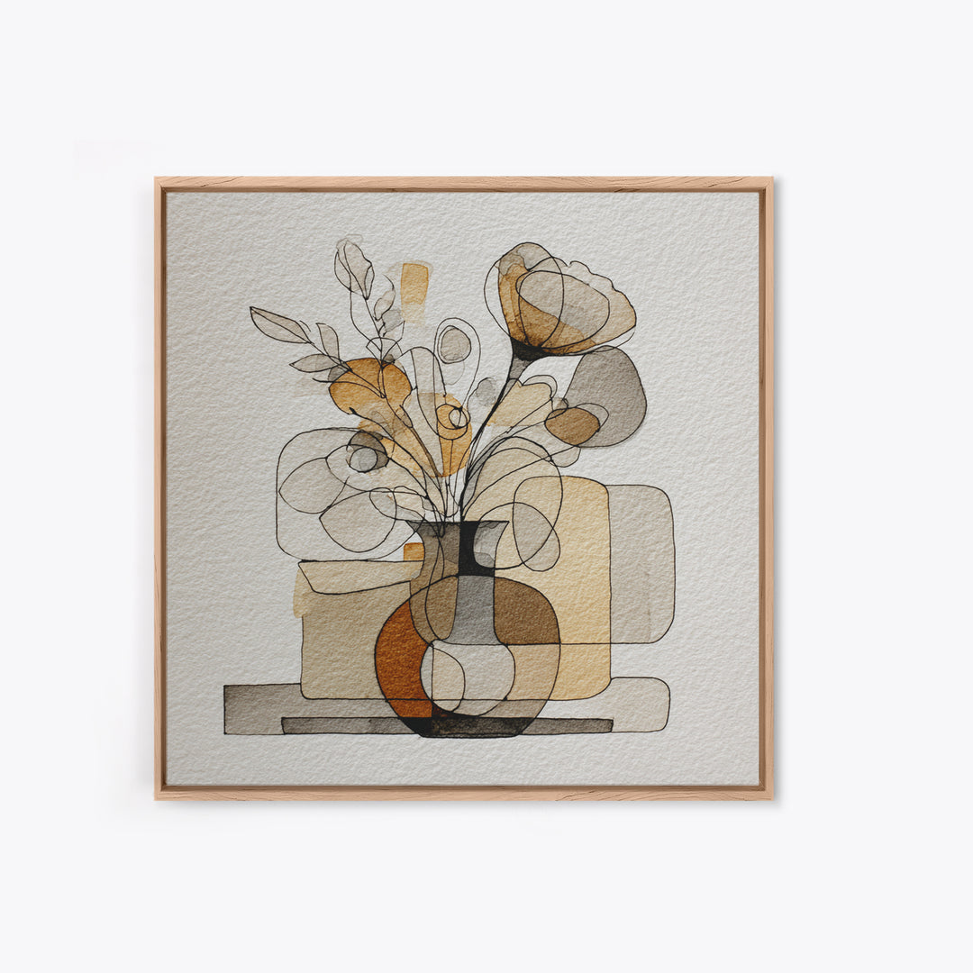 Minimal Nude Figure Canvas Print, Line Art, Minimalist Decor, Living Room Decor, Fine Art, Line, Boho Wall Art, Wall Art Print, LIN-1x1-9