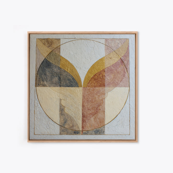 Minimal Angel Wing Contour Framed Canvas Print, Line Art, Printable Wall Art, Living Room Decor, Abstract Art, Line, Modern Art, LIN-1x1-93