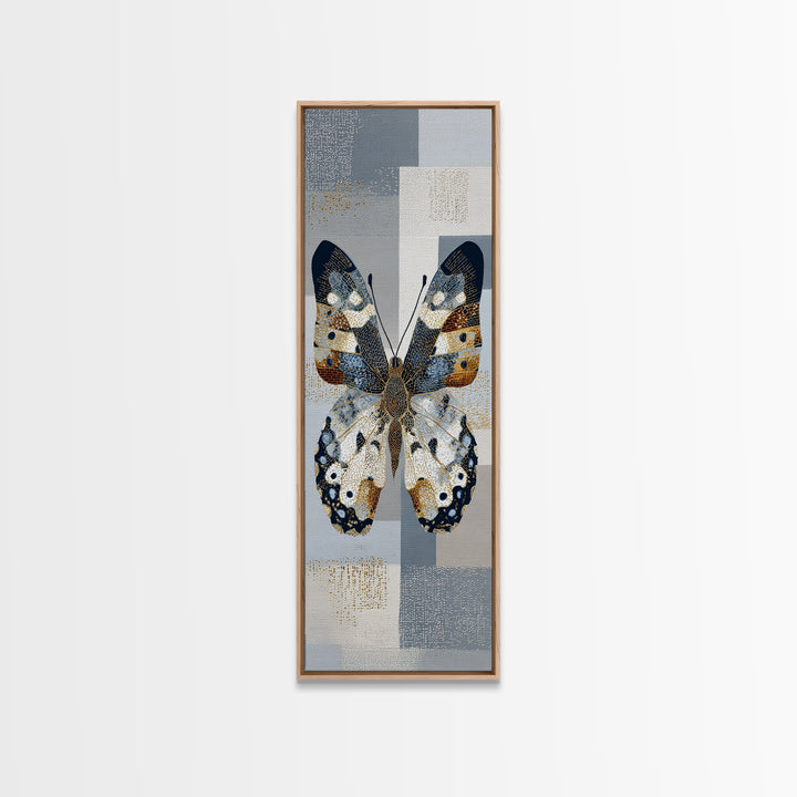 Line Art Butterfly Canvas Print, Line Art, Modern Decor, Living Room Decor, Abstract Art, Line, Contemporary Art, Wall Art, LIN-1x3-10