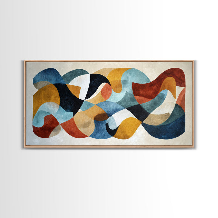 Monoline Cat Stretching Canvas Print, Line Art, Modern Wall Art, Living Room Decor, Abstract Art, Line, Bird Wall Art, LIN-2x1-98