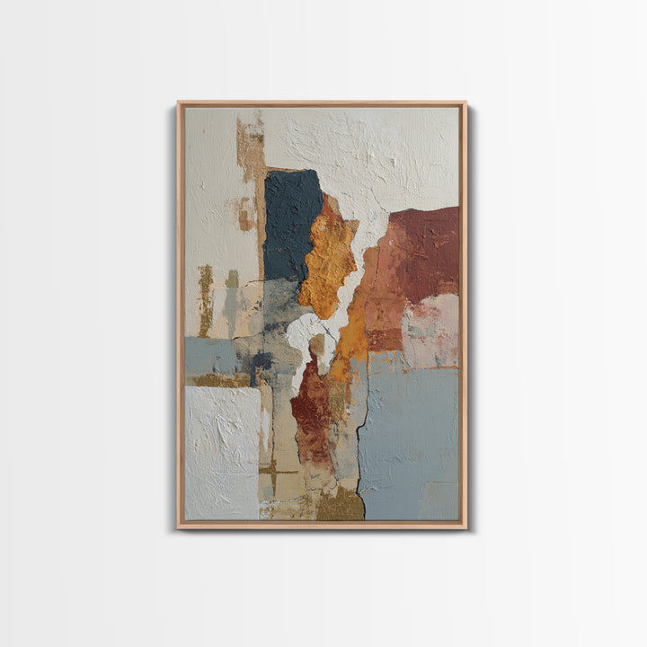 Monoline Cat Stretching Framed Canvas Print, Line Art, Boho Wall Art, Living Room Decor, Abstract Art, Line, Living Room Art, LIN-2x3-38