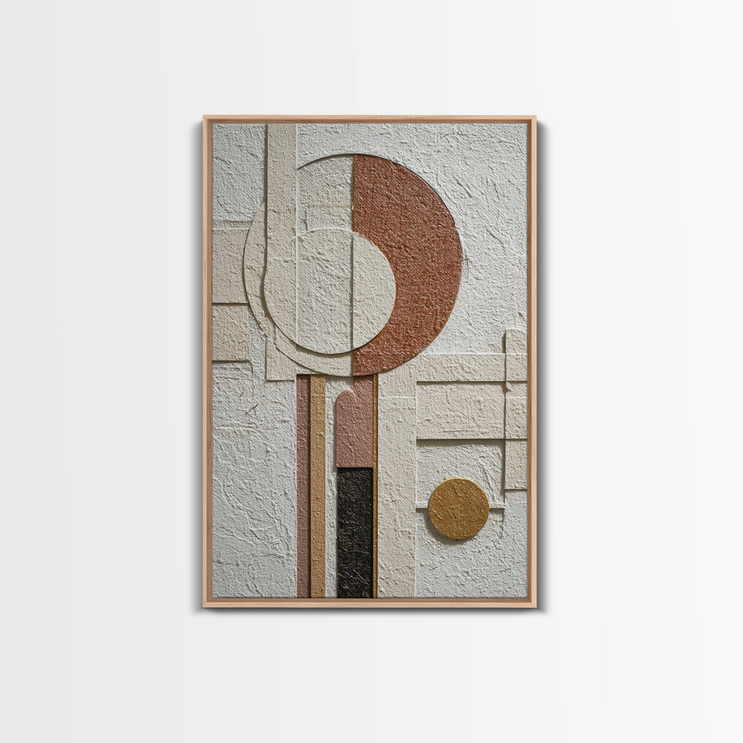 Minimal Nude Figure Framed Canvas Print, Line Art, Modern Art, Living Room Decor, Fine Art, Line, Neutral Decor, Fine Art Print, LIN-2x3-41