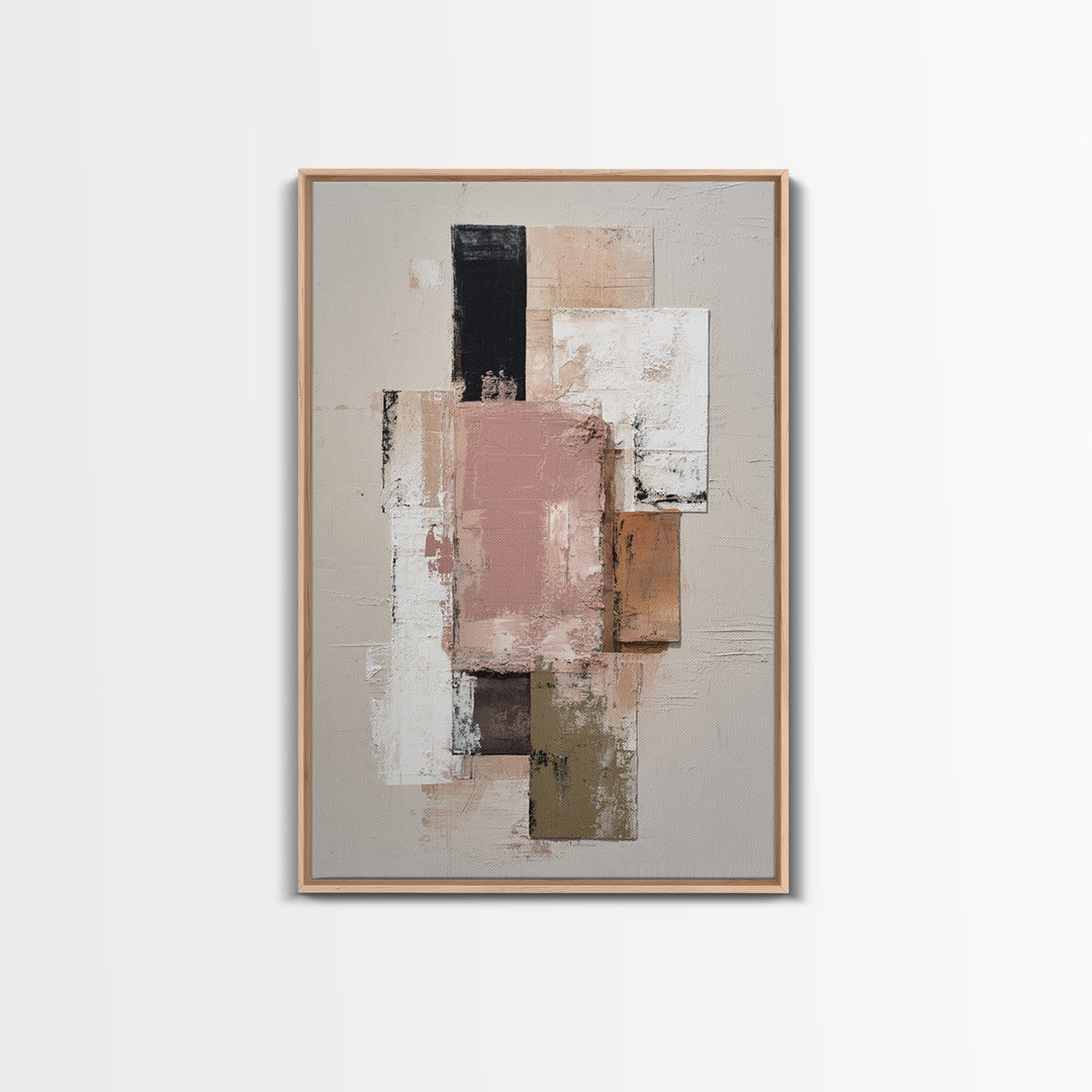 Minimal Nude Figure Canvas Print, Line Art, Gallery Wall Set, Living Room Decor, Fine Art, Line, Textured Painting, LIN-2x3-65