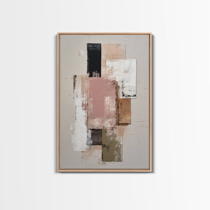 Minimal Nude Figure Canvas Print, Line Art, Gallery Wall Set, Living Room Decor, Fine Art, Line, Textured Painting, LIN-2x3-65
