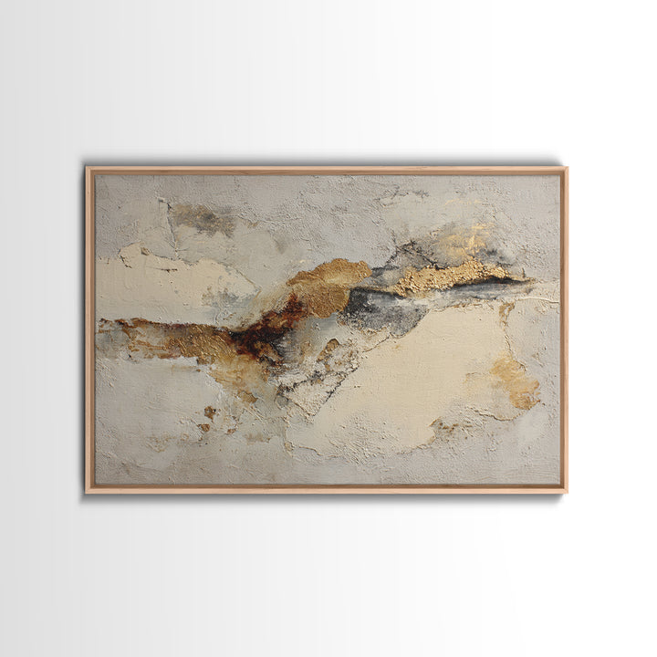 Minimal Angel Wing Contour Framed Canvas Print, Line Art, Statement Artwork, Living Room Decor, Fine Art, Line, Custom Portrait, LIN-3x2-25