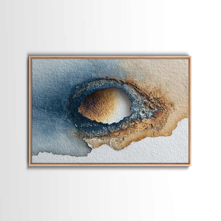 Minimal Eyes and Nose Composition Canvas Print, Line Art, Gallery Wall Set, Living Room Decor, Abstract Art, Line, LIN-3x2-42