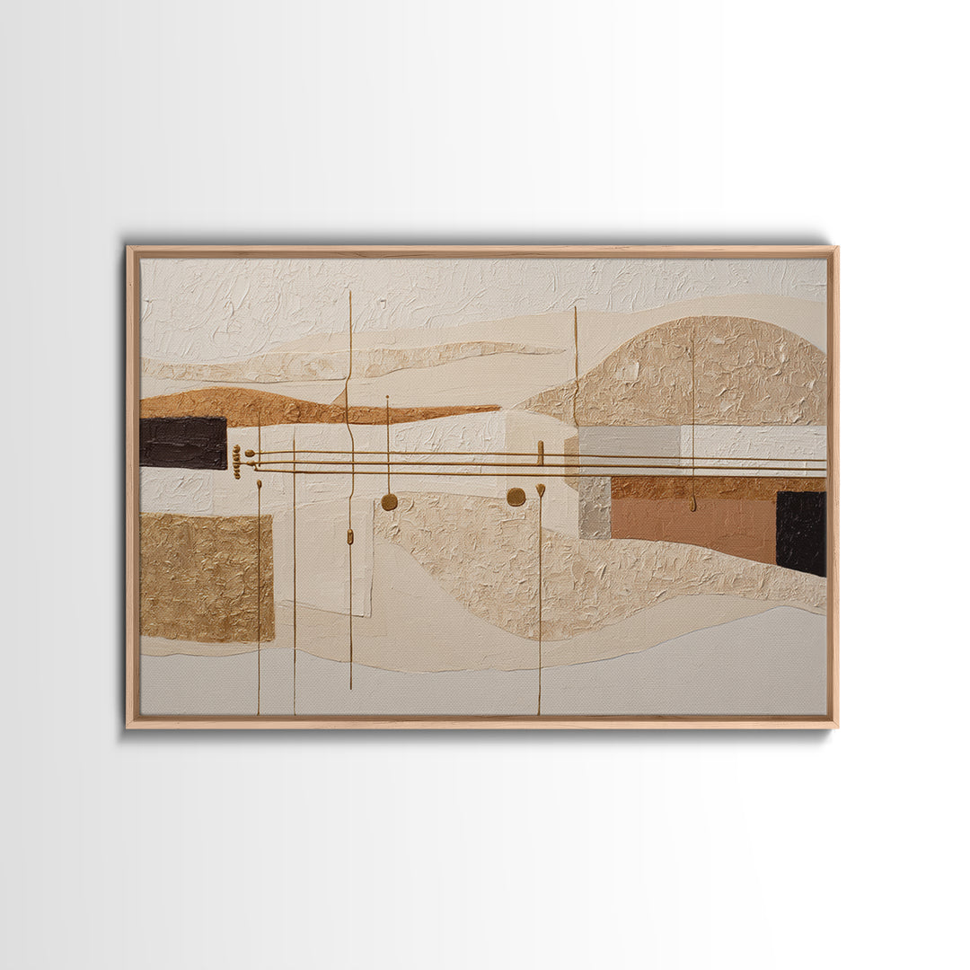 Single Line Violin and Bow Canvas Print, Line Art, Living Room Wall Art, Living Room Decor, Abstract Art, Line, LIN-3x2-75