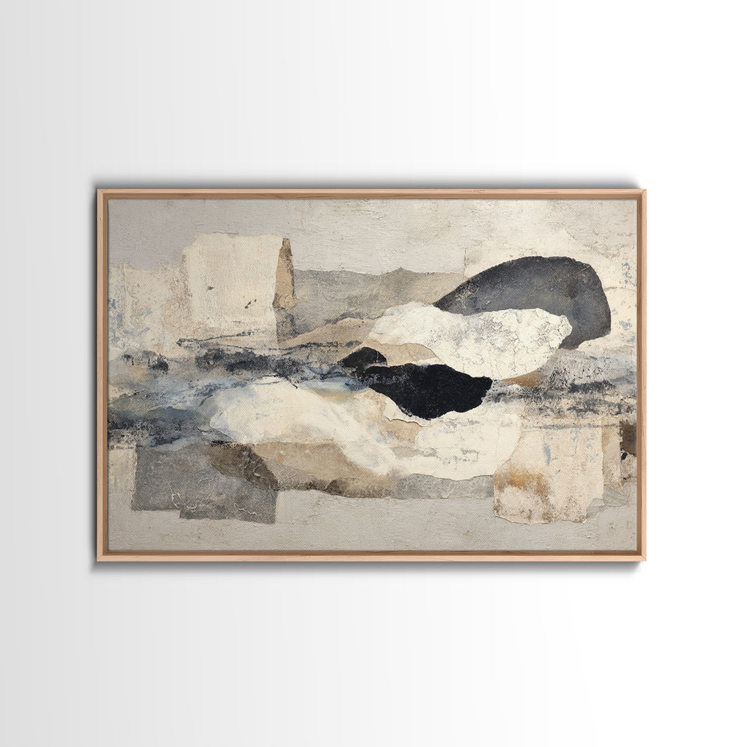 Abstract Lips and Hand Fashion Sketch Canvas Print, Line Art, Neutral Decor, Living Room Decor, Fine Art, Line, Wall Decor, LIN-3x2-94