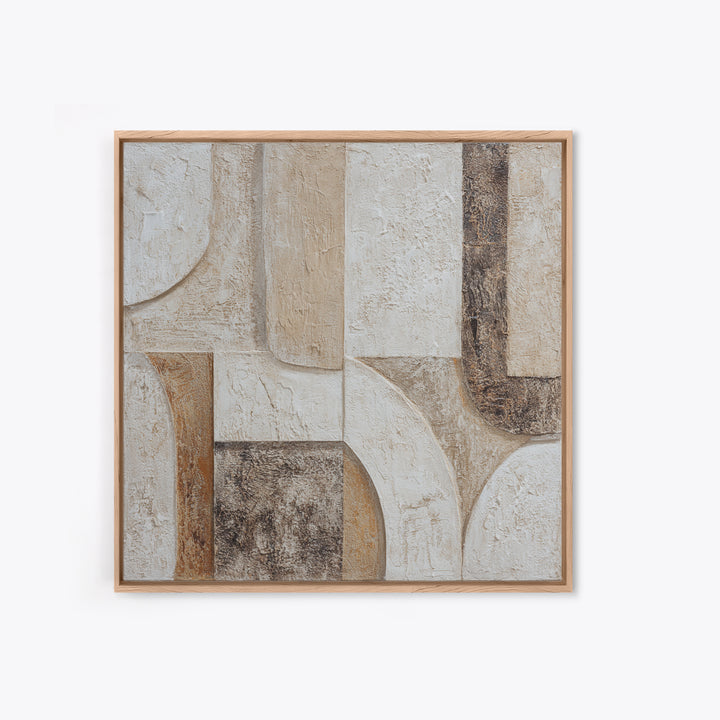 Textured Plaster Abstract Canvas Print, Living Room Art, Fine Art Print, Living Room Decor, Abstract Art, Living, Wall Decor, LIR-1x1-5