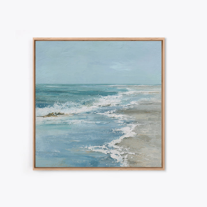 Moody Seascape for Dramatic Focal Point Canvas Print, Living Room Art, Abstract Wall Art, Living Room Decor, Living, Home Decor, LIR-1x1-6