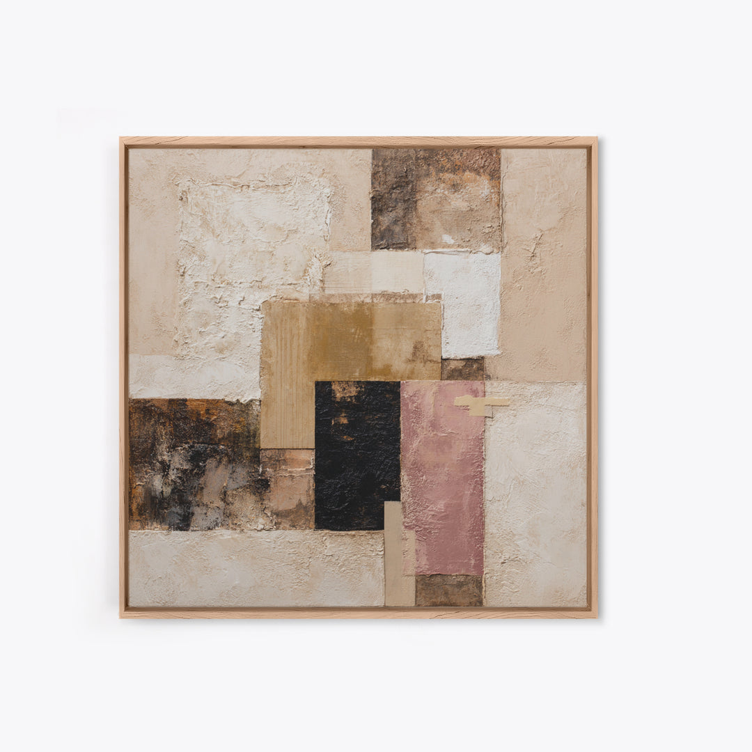 Textured Plaster Abstract Canvas Print, Living Room Art, Art, Living Room Decor, Fine Art, Living, Art Nouveau, Abstract Art, LIR-1x1-77