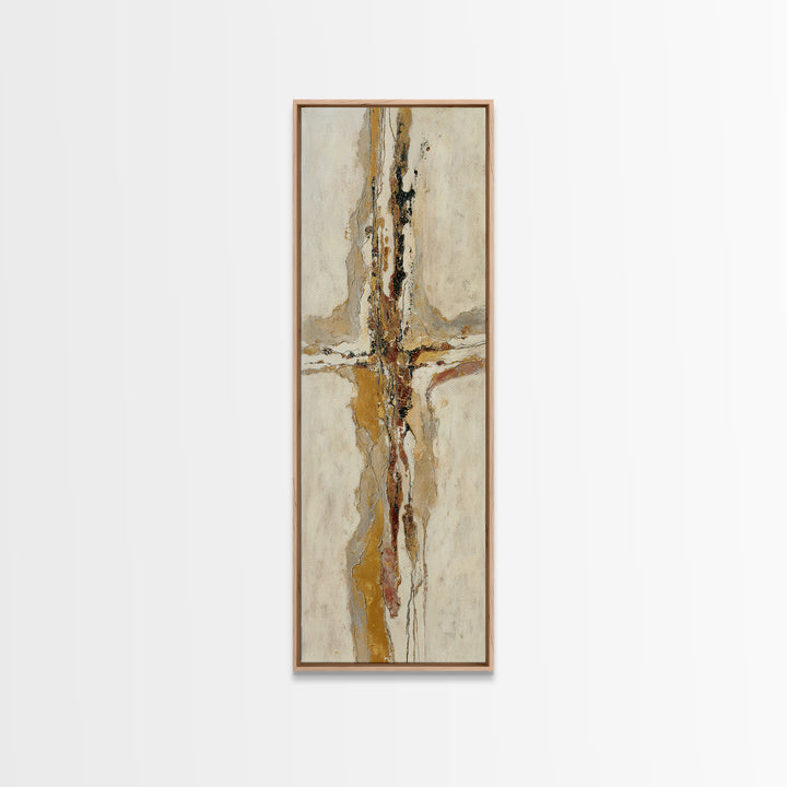 Large Statement Abstract Canvas Print, Living Room Art, Minimalist Decor, Living Room Decor, Fine Art, Living, LIR-1x3-13