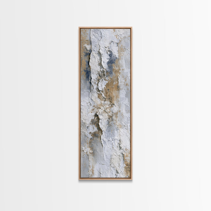 Textured Plaster Abstract Canvas Print, Living Room Art, Art, Living Room Decor, Fine Art, Living, Art Nouveau, Abstract Art, LIR-1x3-17