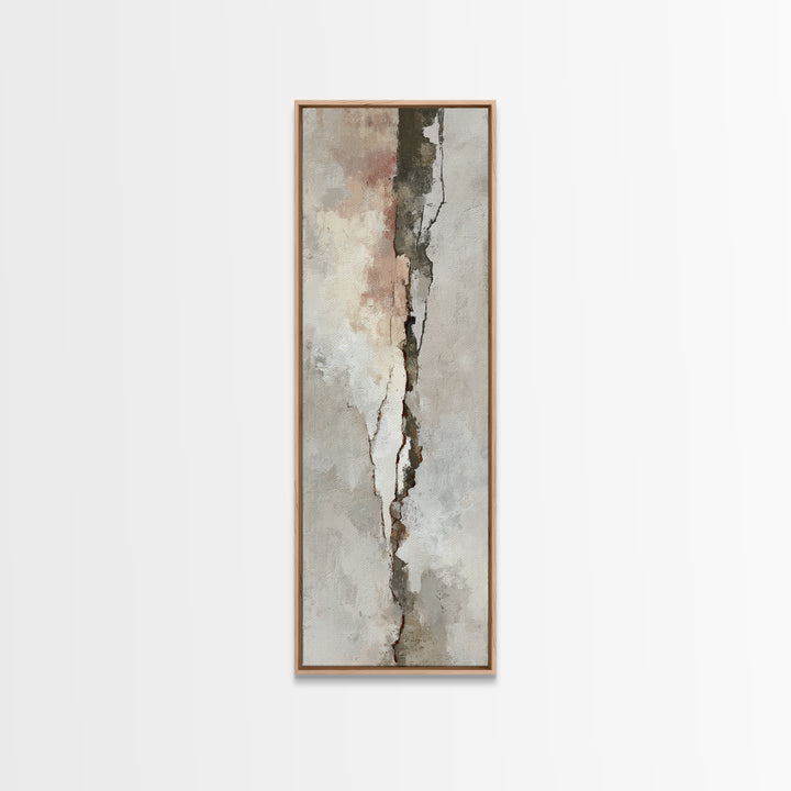 Oversized Line Figure Framed Canvas Print, Living Room Art, Textured Painting, Living Room Decor, Fine Art, Living, LIR-1x3-53