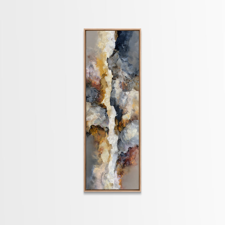 Large Statement Abstract Framed Canvas Print, Living Room Art, Painting, Living Room Decor, Abstract Art, Living, Bedroom Decor, LIR-1x3-61