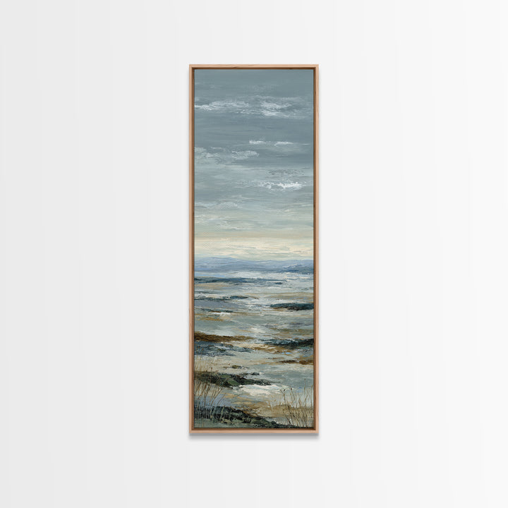 Modern Landscape with Expansive Calm Sky Canvas Print, Living Room Art, Bedroom Wall Art, Living Room Decor, Fine Art, Living, LIR-1x3-63