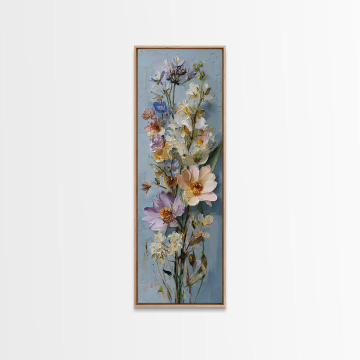 Large Floral Still Life Canvas Print, Living Room Art, Art Print, Living Room Decor, Fine Art, Living, New Home Gift, LIR-1x3-93