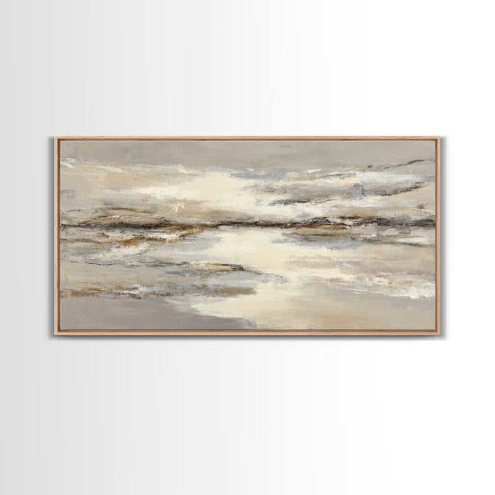 Oversized Line Figure Framed Canvas Print, Living Room Art, Digital Prints, Living Room Decor, Oil Painting, Living, LIR-2x1-37