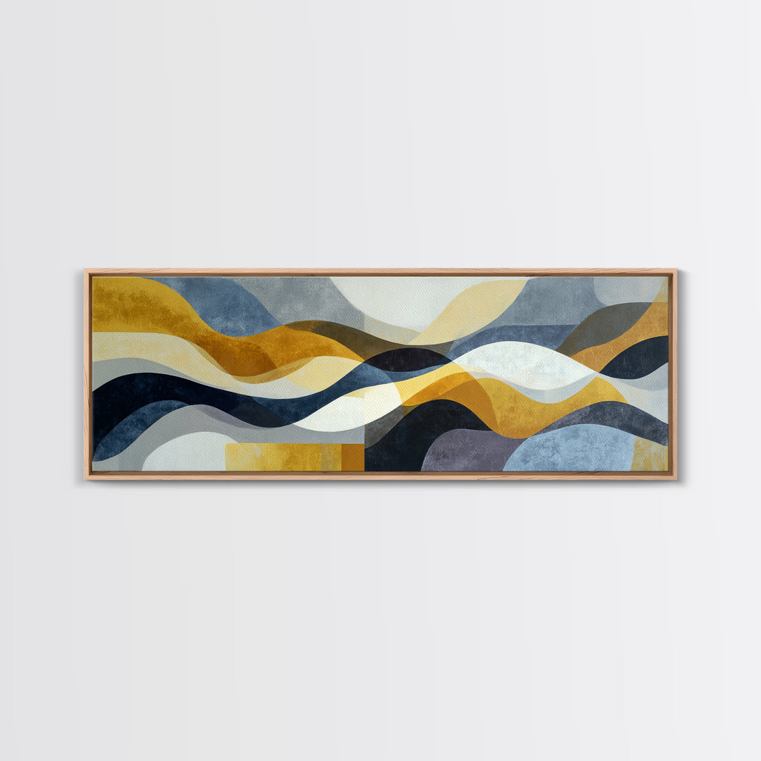 Large Statement Abstract Framed Canvas Print, Living Room Art, Boho Decor, Living Room Decor, Fine Art, Living, Digital Prints, LIR-3x1-89