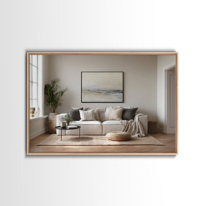 Oversized Line Figure Framed Canvas Print, Living Room Art, Gallery Decor, Living Room Decor, Fine Art, Living, Wall Art, LIR-3x2-45