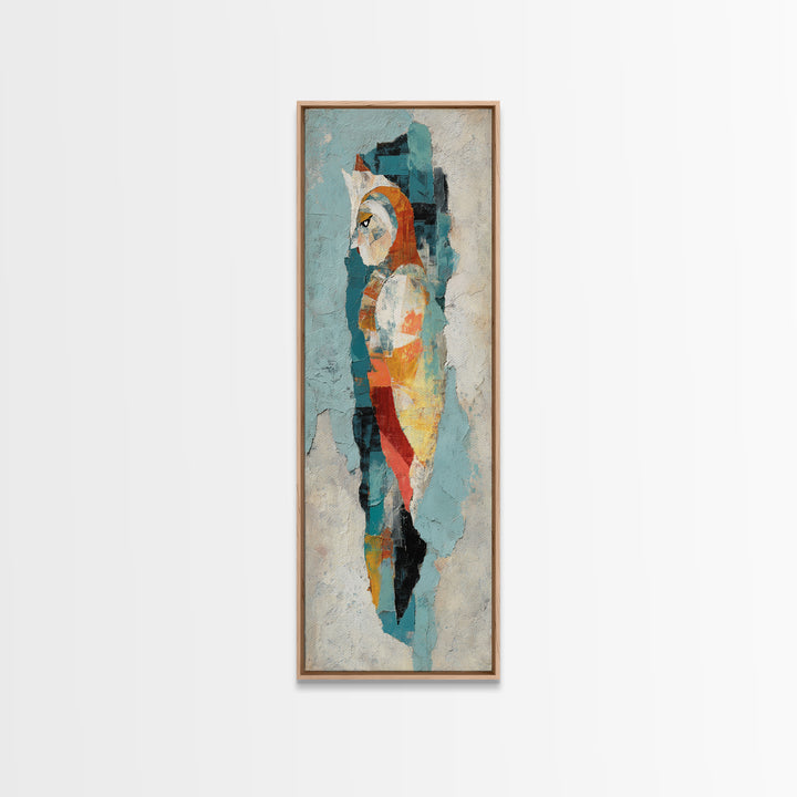 Architectural Arch and Column Abstraction Canvas Print, Law Office Art, Therapy Office Decor, Office Decor, Abstract Art, LOA-1x3-26