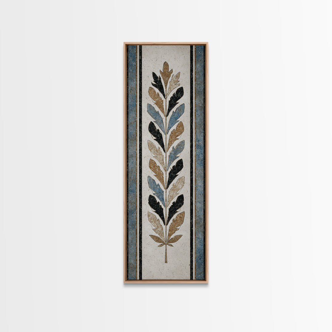 Roman Laurel Wreath Framed Canvas Print, Law Office Art, Printable Art, Office Decor, Fine Art, Counsel, Lawyer, Butterfly Art, LOA-1x3-92