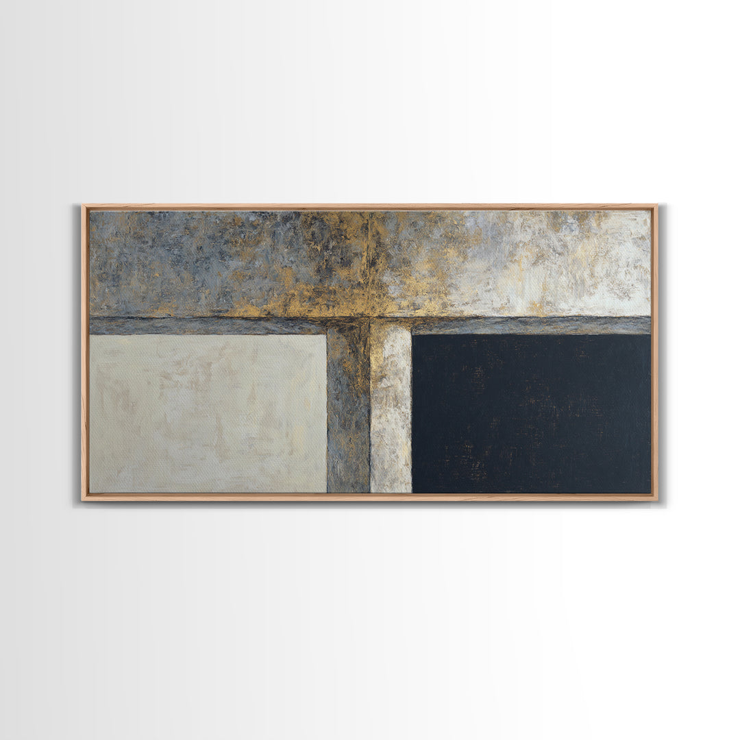Architectural Arch and Column Abstraction Framed Canvas Print, Law Office Art, Fine Art Print, Office Decor, Abstract Art, LOA-2x1-34