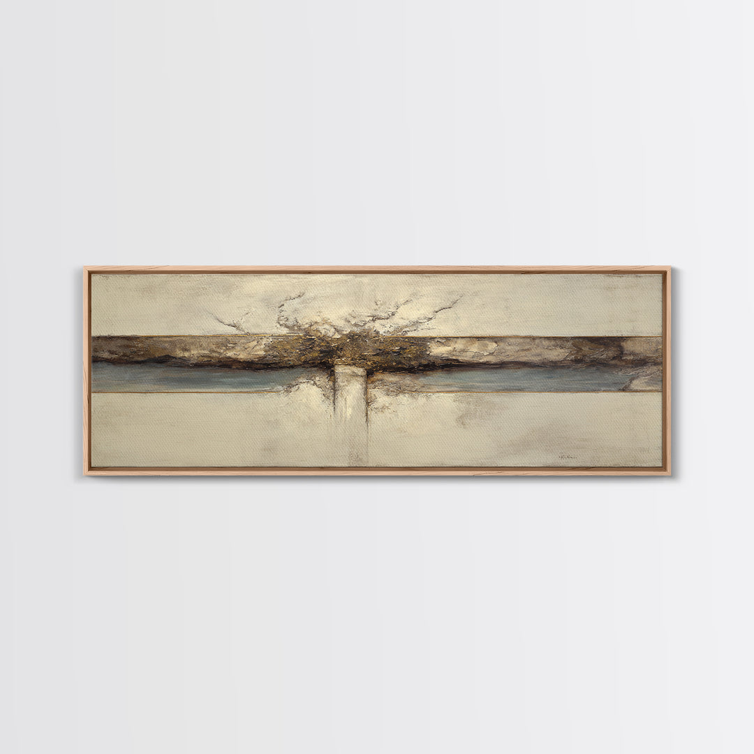 Architectural Arch and Column Abstraction Canvas Print, Law Office Art, Room Decor, Office Decor, Abstract Art, Counsel, LOA-3x1-30