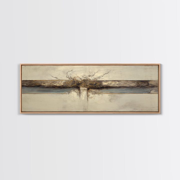 Architectural Arch and Column Abstraction Canvas Print, Law Office Art, Room Decor, Office Decor, Abstract Art, Counsel, LOA-3x1-30