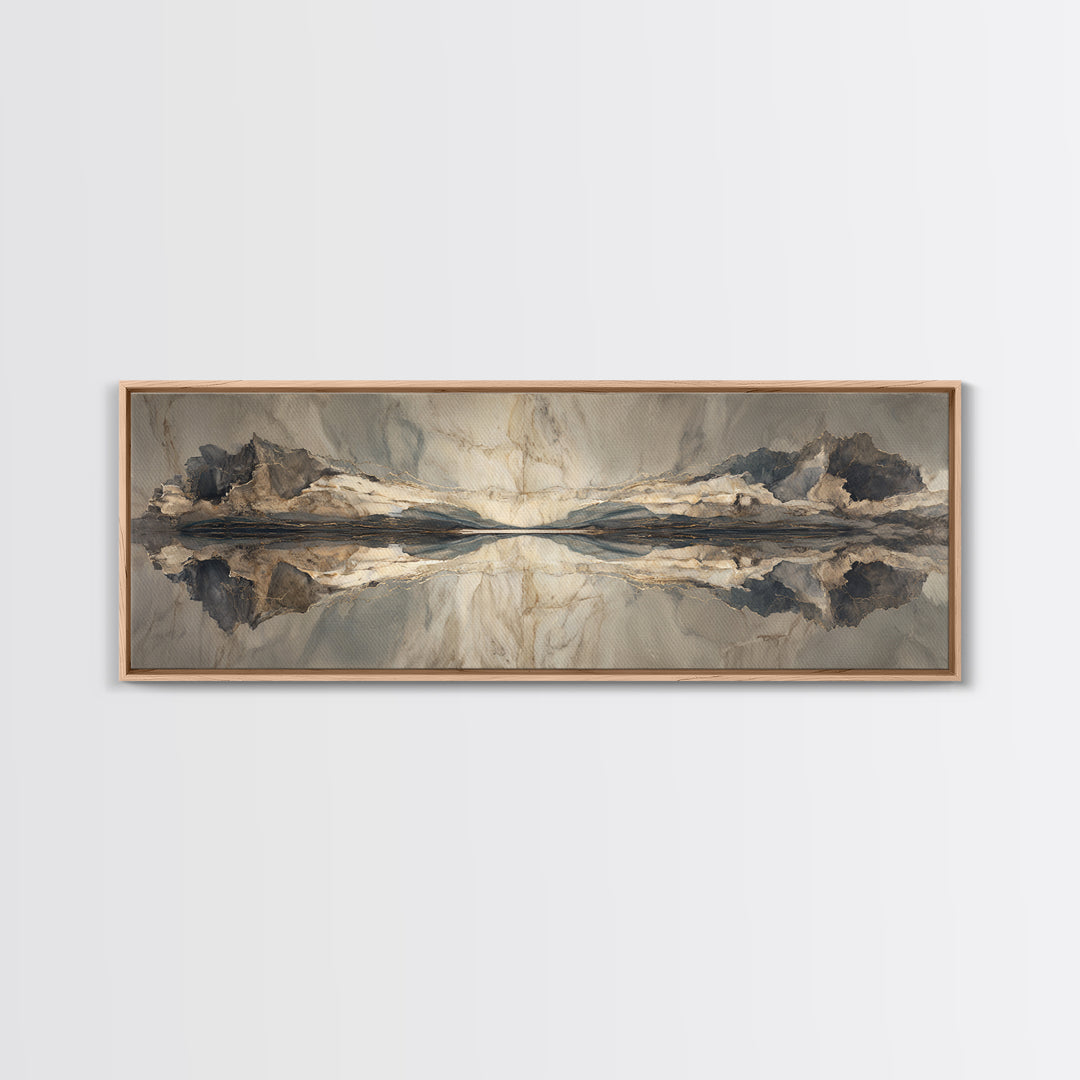 Marble Courthouse Column Study Without Building Scene Canvas Print, Law Office Art, Minimalist Decor, Office Decor, Counsel, LOA-3x1-43