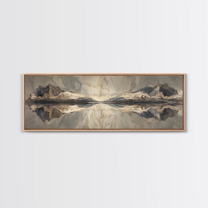 Marble Courthouse Column Study Without Building Scene Canvas Print, Law Office Art, Minimalist Decor, Office Decor, Counsel, LOA-3x1-43