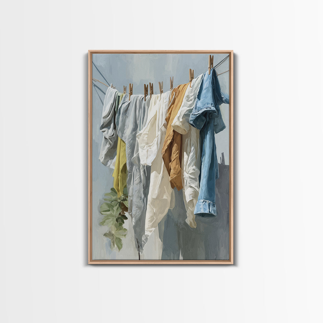 Fresh Air Meadow Landscape for Clean Mood Canvas Print, Laundry Room Art, Downloadable Art, Living Room Decor, Fine Art, Clean, LRA-2x3-7