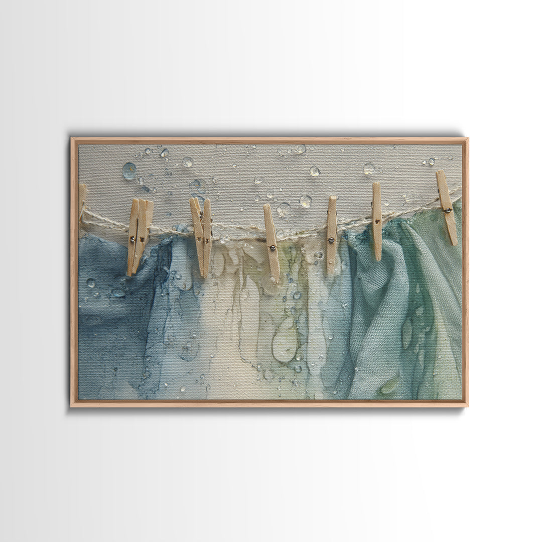 Abstract Suds and Bubbles Canvas Print, Laundry Room Art, Printable Art, Living Room Decor, Abstract Art, Clean, Whimsical Art, LRA-3x2-26