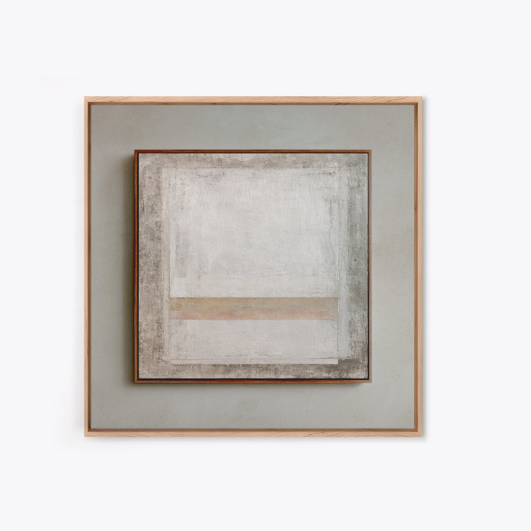 Minimal Two Figure Line Drawing Framed Canvas Print, Master Bedroom, Textured Painting, Bedroom Decor, Fine Art, Sanctuary, MAS-1x1-53