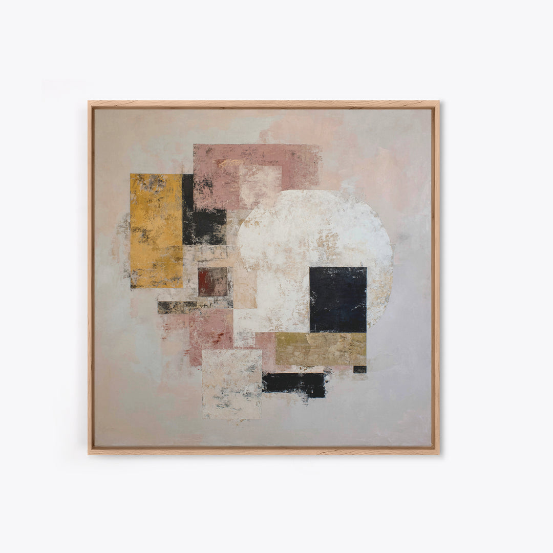 Large Cream Abstract Canvas Print, Master Bedroom, Contemporary Art, Bedroom Decor, Abstract Art, Sanctuary, Bedroom Wall Art, MAS-1x1-89