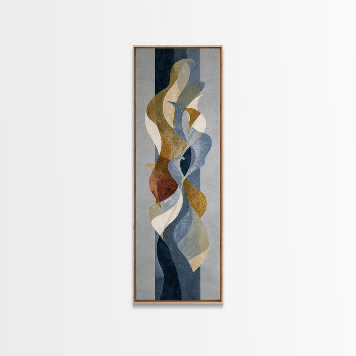 Classical Reclining Figure Implied Through Line Art Canvas Print, Master Bedroom, Above Bed Wall Art, Bedroom Decor, Sanctuary, MAS-1x3-10