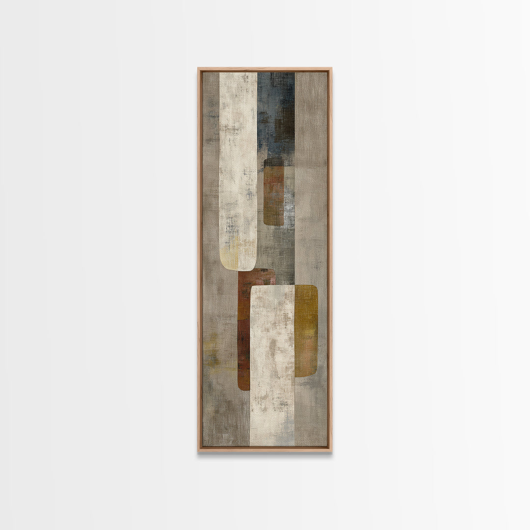 Soft Abstract Linen Texture Canvas Print, Master Bedroom, Farmhouse Wall Art, Bedroom Decor, Sanctuary, Master Bedroom Decor, MAS-1x3-39