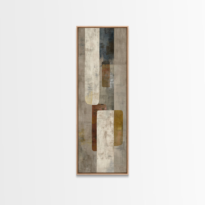 Soft Abstract Linen Texture Canvas Print, Master Bedroom, Farmhouse Wall Art, Bedroom Decor, Sanctuary, Master Bedroom Decor, MAS-1x3-39