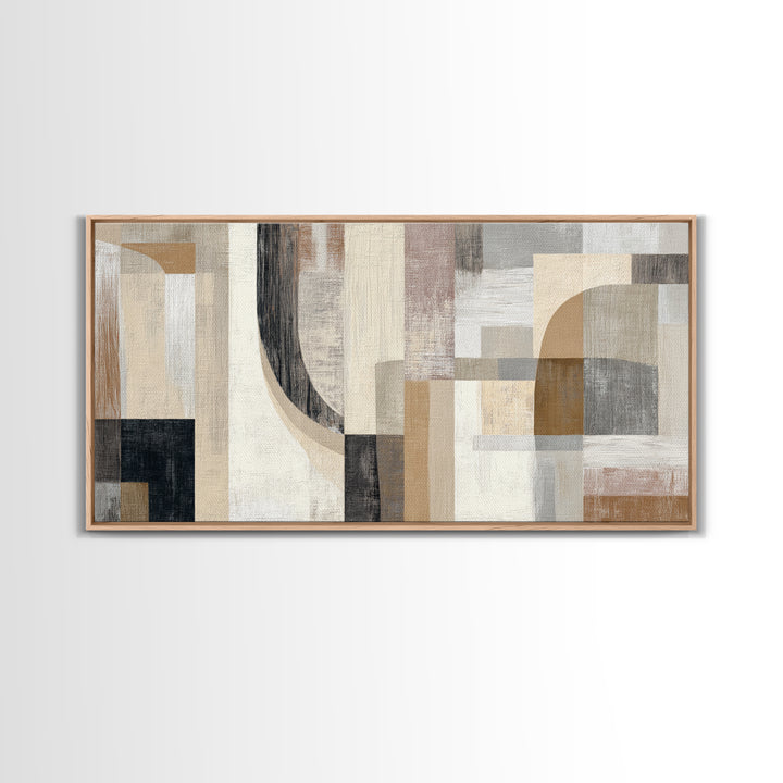 Soft Abstract Linen Texture Canvas Print, Master Bedroom, Set of 2 Prints, Bedroom Decor, Fine Art, Sanctuary, MAS-2x1-71