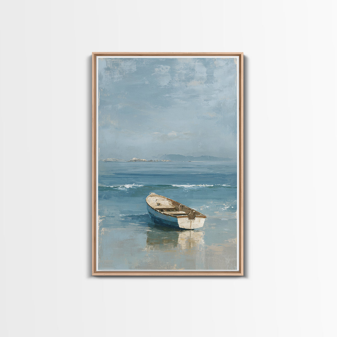 Hotel Coastal Landscape Canvas Print, Master Bedroom, Wall Decal, Bedroom Decor, Fine Art, Sanctuary, Wall Decor Bedroom, MAS-2x3-29