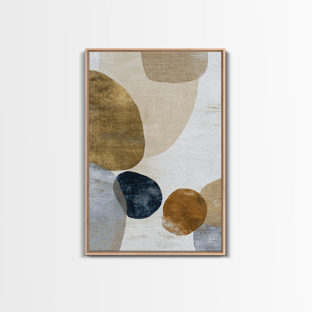 Soft Abstract Linen Texture Framed Canvas Print, Master Bedroom, Set of 2 Prints, Bedroom Decor, Fine Art, Sanctuary, MAS-2x3-83